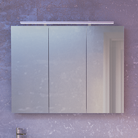 Зеркало-шкаф Raval Great Gre.03.100/W фото