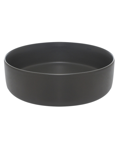 Раковина накладная AQUAme AQM5012 355x355x120 темно-серый матовый фото