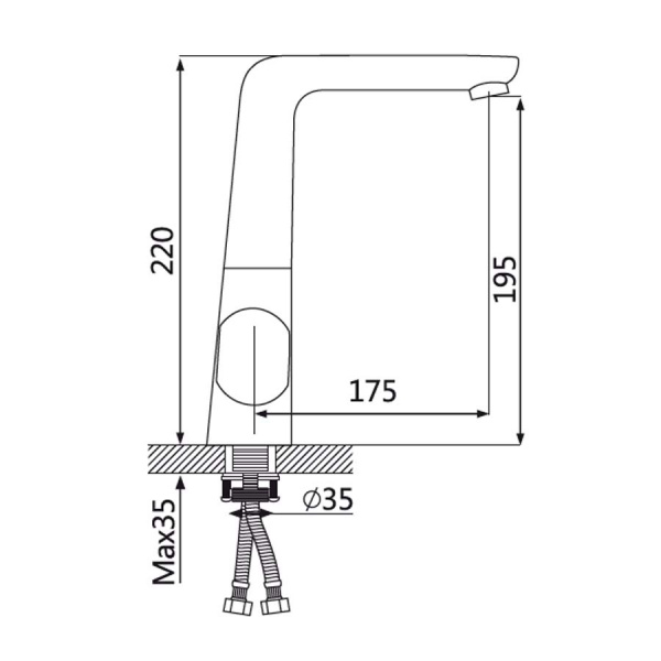 Смеситель для кухни Oute T72 T7213B фото