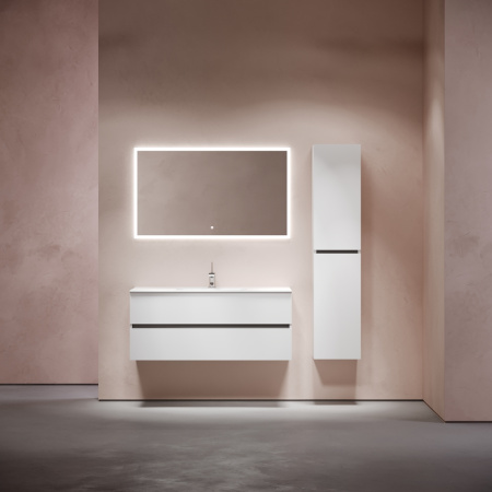 Тумба под раковину Sancos Urban UR120-1W белый глянец фото