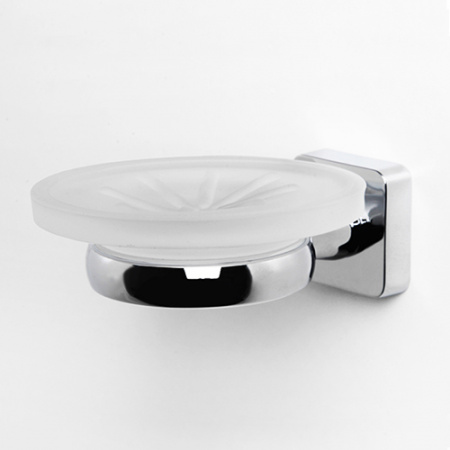 Мыльница настенная стеклянная WasserKRAFT Lippe K-6529 фото