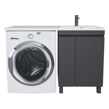 Тумба под стиральную машину Uperwood Magenta 5930205158 черная фото