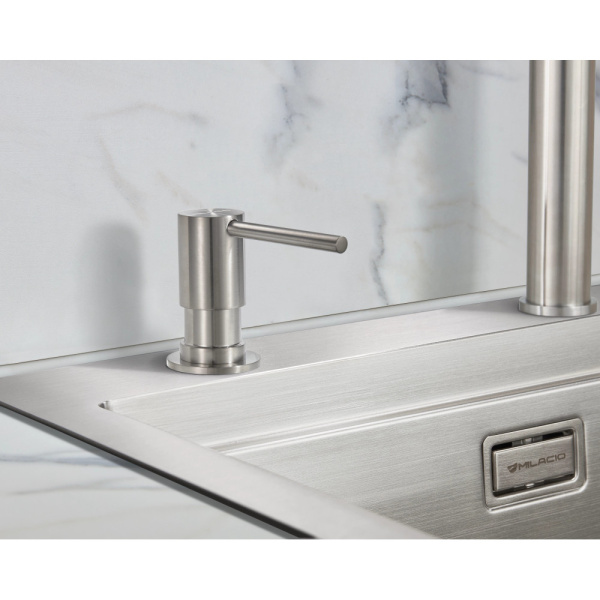 Дозатор для моющего средства Milacio MCU.934.SS сатин фото