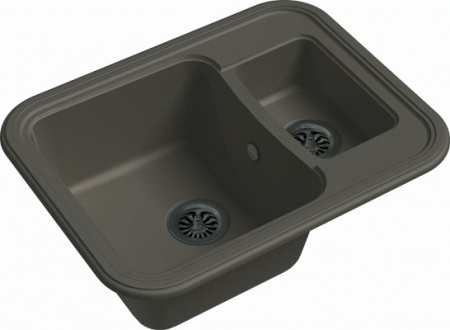 Мойка кухонная Ewigstein Antik A- 60К темно-бежевый фото