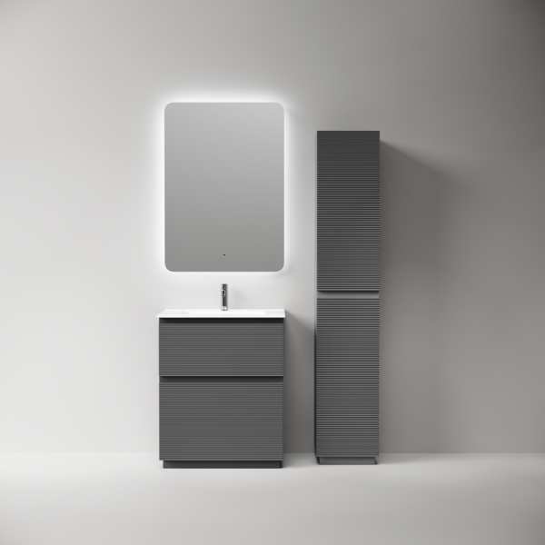 Тумба под раковину Sancos Folk Floor FL60FGS Grey soft фото