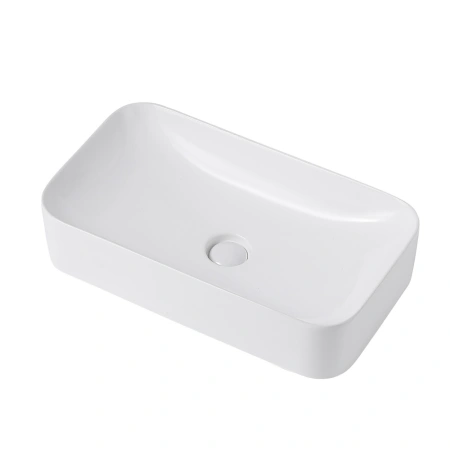 Накладная раковина Abber Rechteck AC2204 60x35 белая фото