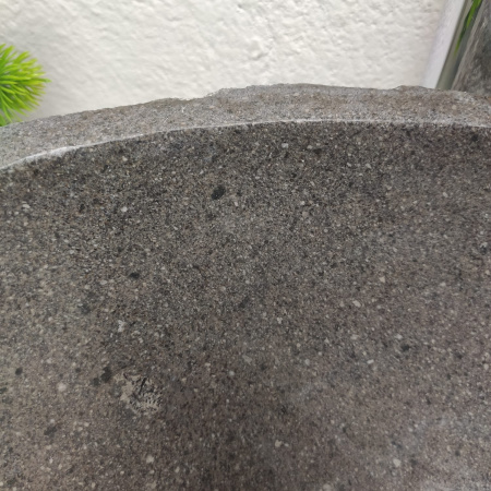 Накладная раковина из речного камня RS01324 (37*31*15) фото