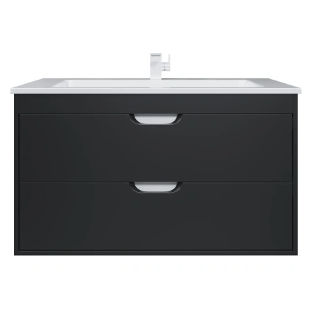 Тумба под раковину Uperwood Modul 100 2930205155 черная фото