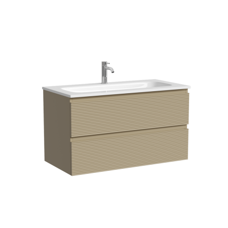 Тумба под раковину Sancos Folk FL90CP капучино фото