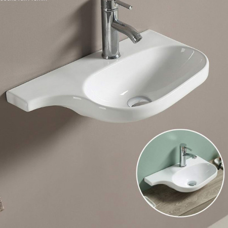 Накладная раковина CeramaLux N 78365 50x31,5 фото