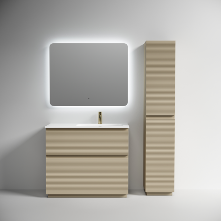 Тумба под раковину Sancos Folk Floor FL100FRCP капучино фото