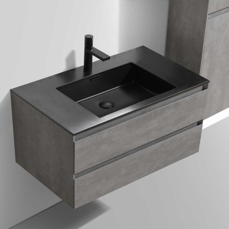 Тумба под раковину Vincea Luka 100 VMC-1L100CT Cement фото