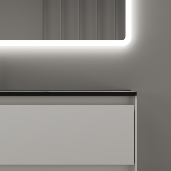 Тумба под раковину Sancos Cento CN120-1W белый глянец фото