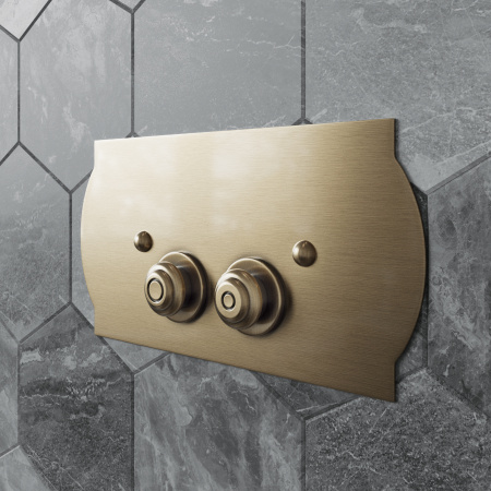 Клавиша смыва Boheme Medici 651 бронза фото