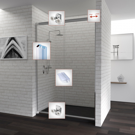 Душевая дверь RGW Passage РА-016 350801614-11 140 см фото