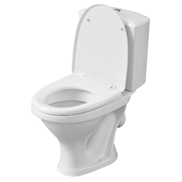 Унитаз компакт Santeri Вест 1.P201.8.S00.00B.F с бачком и сиденьем фото