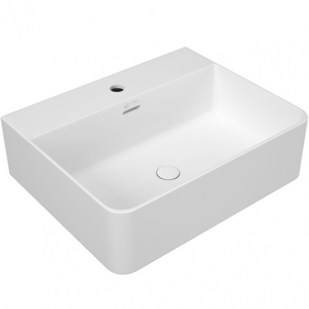 Накладная раковина с донным клапаном OWL 1975 Vinkel OWLB191002 52x42 фото