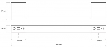 Полотенцедержатель Bemeta Nero 135004040 фото