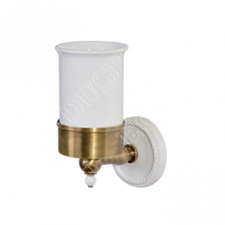 Стакан для зубных щеток Devon & Devon Dorothy DOR403BR бронза фото