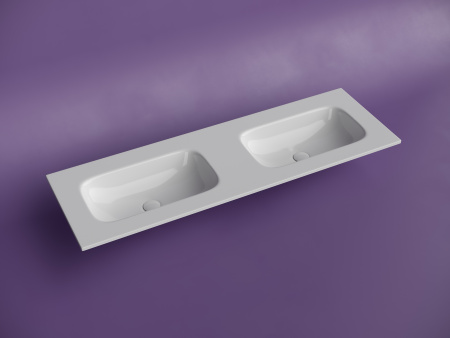 Двойная раковина Ceramica Nova Grace CN7022wx 141x45 фото