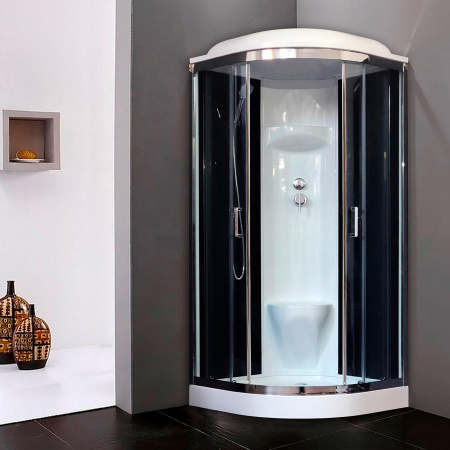 Душевая кабина Royal Bath HK RB90HK6-BT-CH 90x90 фото