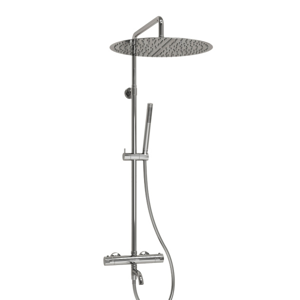 Душевая система (стойка) с термостатом WasserKRAFT Thermo A188.117.137.087.CH хромоникель фото