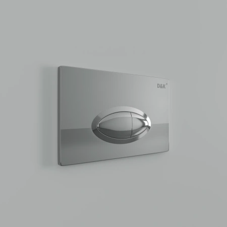 Клавиша смыва для унитаза DQ Rhein.Marx DB1399001 хром глянцевый фото