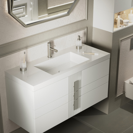 Смеситель для раковины Timo Saona 2361/13F Никель фото