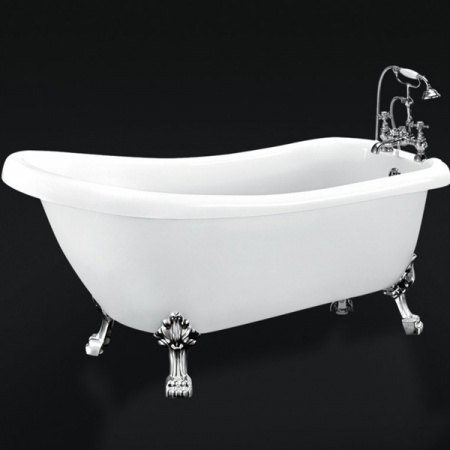 Акриловая ванна BelBagno BB20-CRM 170х73 на ножках фото