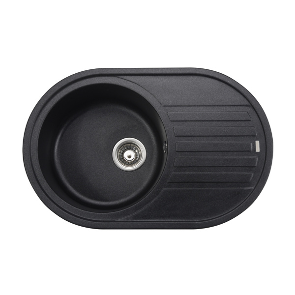 Мойка кухонная Kaiser KGM-7750-BP черный мрамор фото