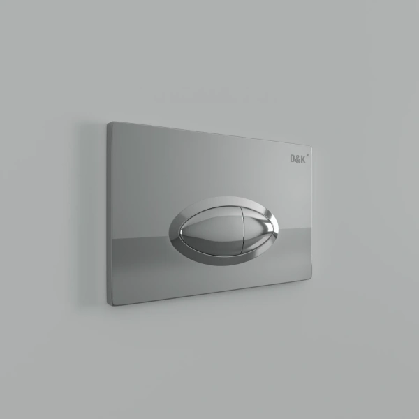 Клавиша смыва для унитаза DQ Rhein.Marx DB1399001 хром глянцевый фото