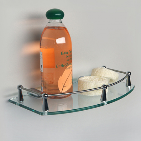 Полка стеклянная WasserKRAFT K-588 26 см фото