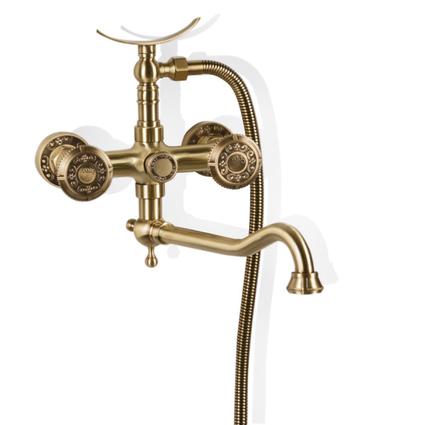 Смеситель для ванны с душем Bronze de Luxe Royal 10119D фото