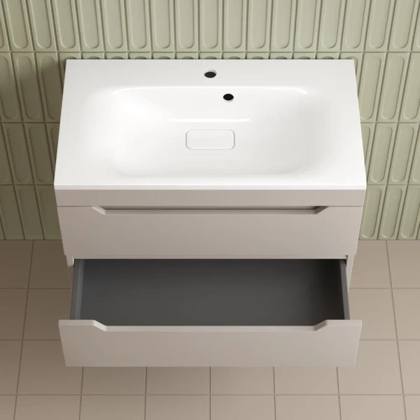 Тумба подвесная Style Line Остин 80 ЛС-00002405 крем фото