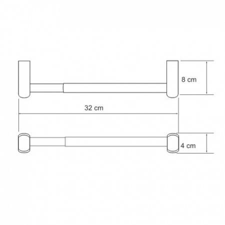 Держатель бумажных полотенец WasserKRAFT Berkel K-6891 32 см фото