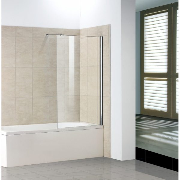 Шторка для ванны распашная WeltWasser WW100 100G1-90 90 см прозрачное стекло фото