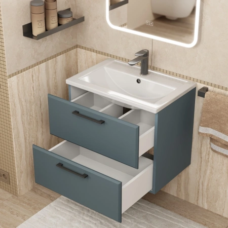 Тумба под раковину Uperwood Foster 60 TFosterNEW60g серый графит фото