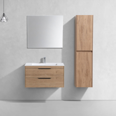 Тумба под раковину Vincea Chiara 2D VMC-2C2800NO N.Oak 80 см фото