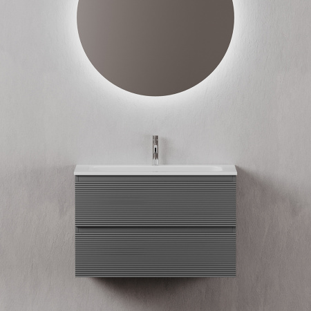 Тумба под раковину Sancos Folk FL80GS Grey soft фото