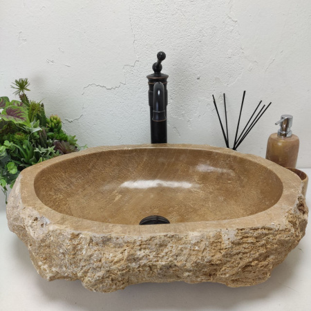 Накладная раковина из оникса Erozy Sunset EO-01444 (60*41*15) фото