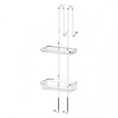 Штанга с полочками-решетками для душевой кабины FBS Ryna RYN 028 фото