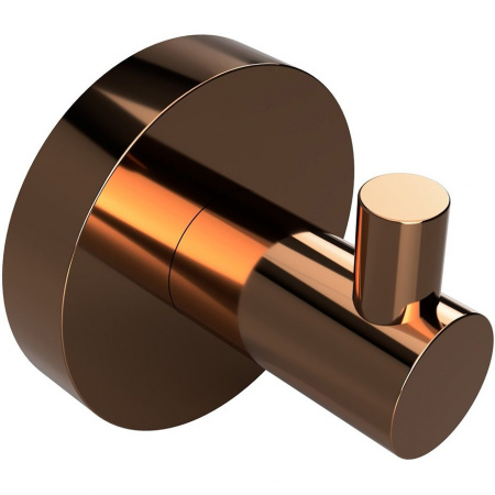 Крючок для ванной одинарный Bemeta Coral 158106022 coffee gold фото