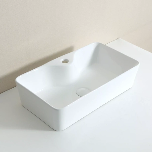 Накладная раковина GID N9092 55x31 белая фото