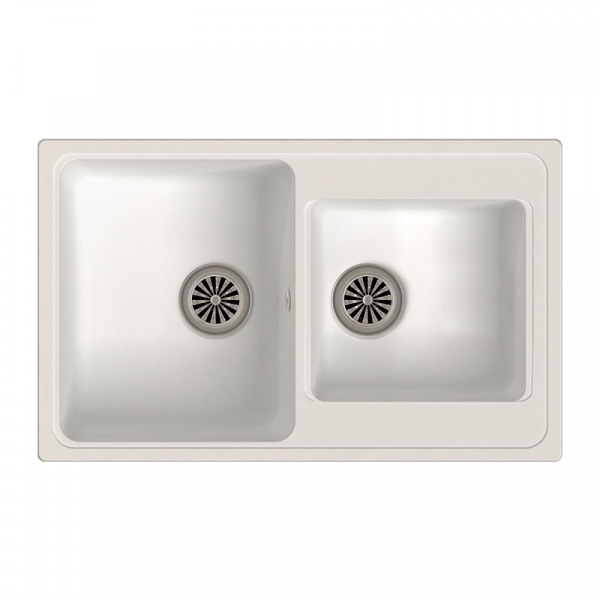 Мойка кухонная Ewigstein Elegant E- 80D иней фото