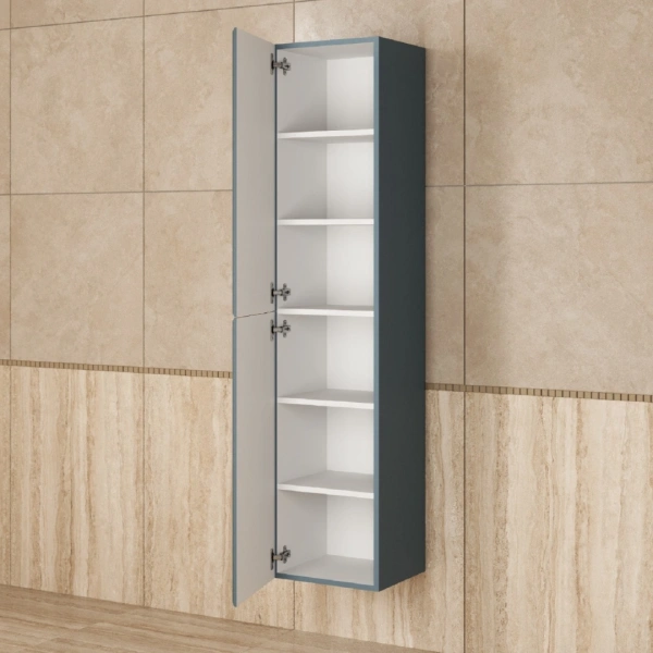 Шкаф-пенал Uperwood Foster PFosterNEWg серый графит фото