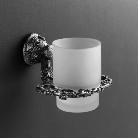 Стакан для зубных щеток Art&Max Sculpture AM-B-0684-T серебро фото