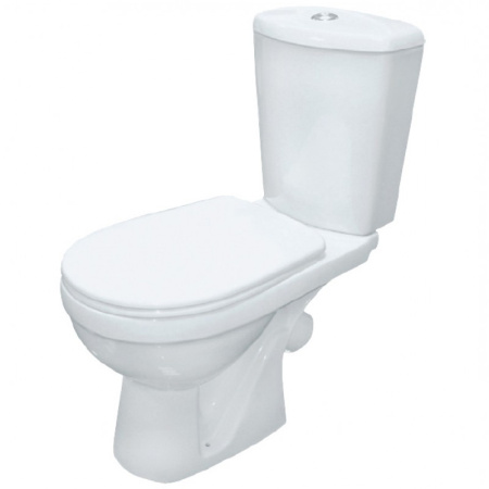 Унитаз-компакт напольный Rosa Комфорт 417882 с сиденьем фото