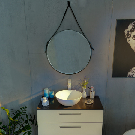 Накладная раковина Montebianco Nemi 390 20141 38x38 фото