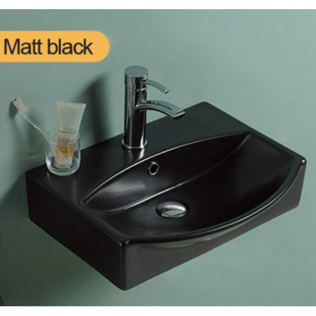 Подвесная раковина CeramaLux N 78014CMB 50х40 фото