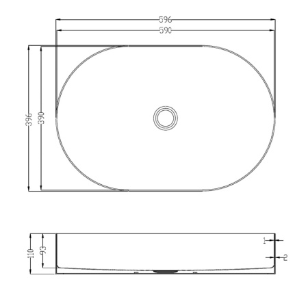Накладная раковина из нержавеющей стали AltroBagno Eterno 001027RaSp матовая медь фото